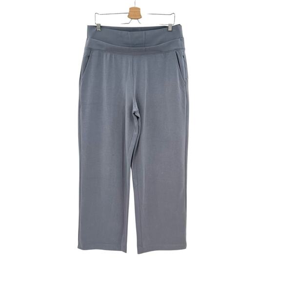 Athleta Seasoft Pants‎ in Gray Wide Leg Size XL - Picture 2 of 15